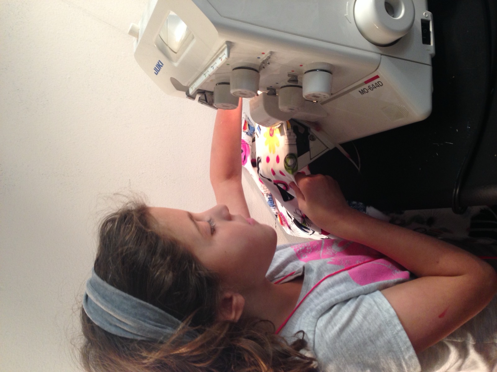 Custom dresses made in a sewing lesson