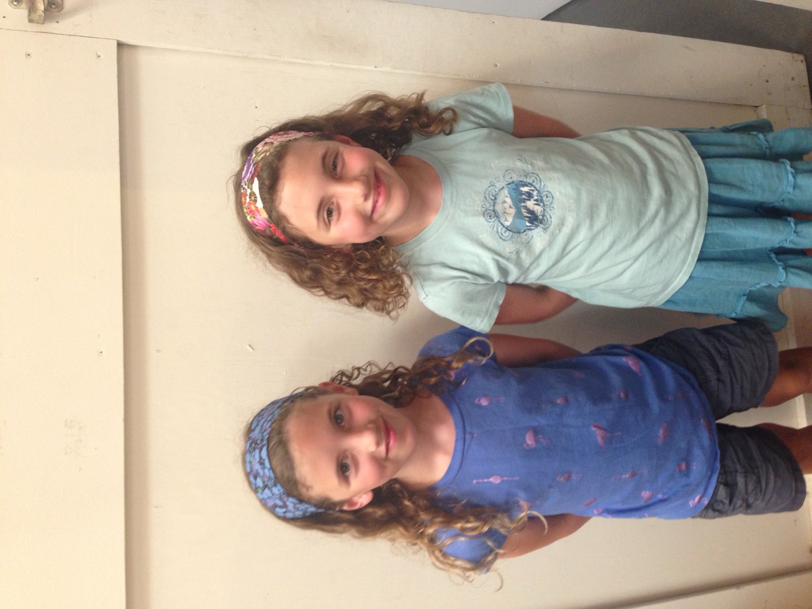 Headbands made in a sewing lesson