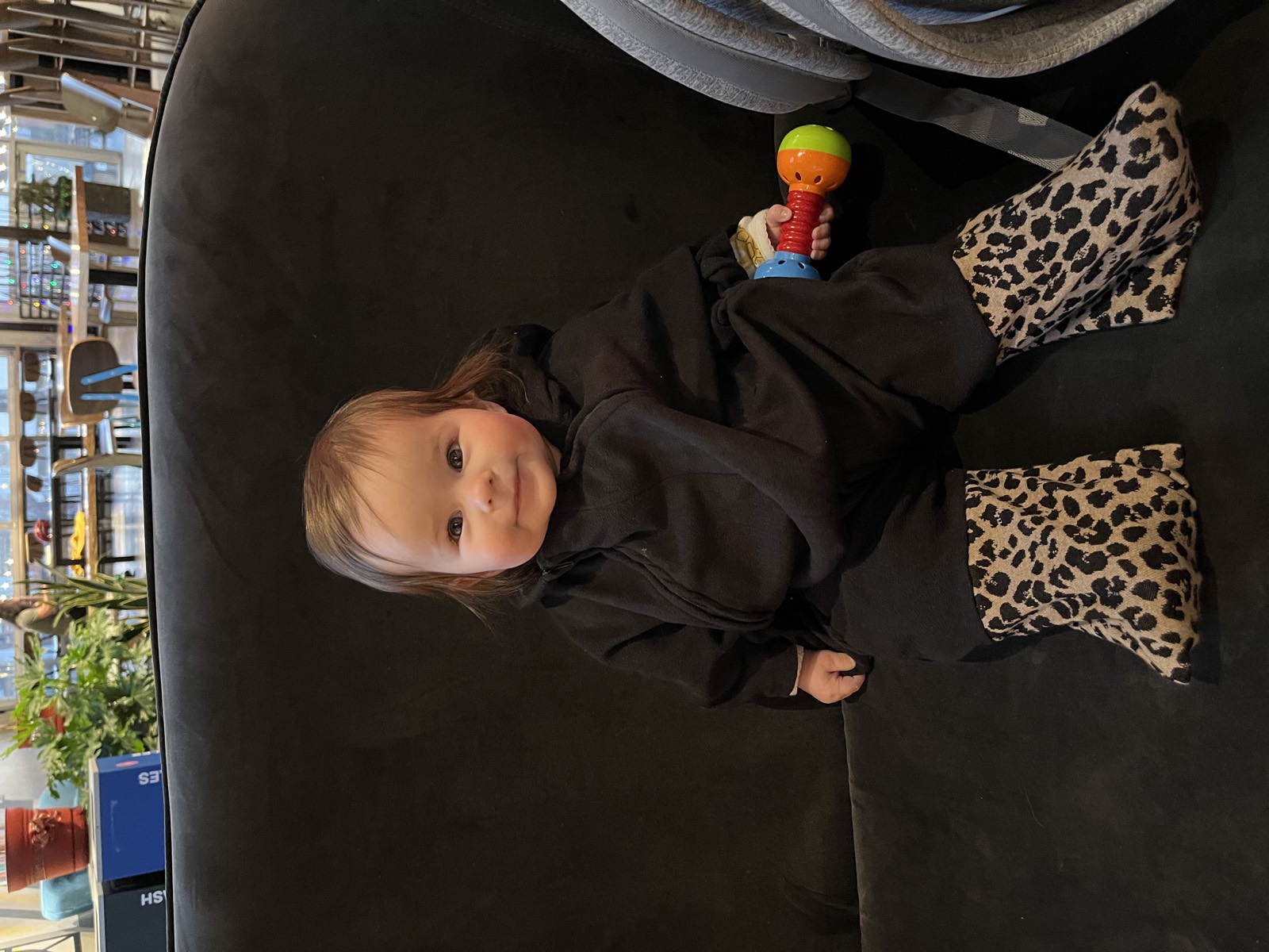 Baby suit with leg extensions
