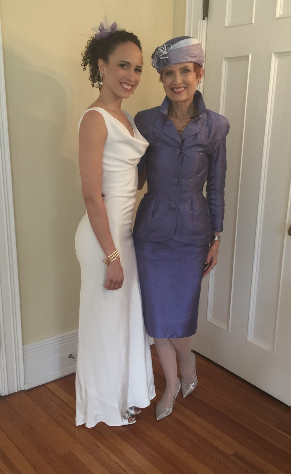 Wedding dress for Camille, with Judith