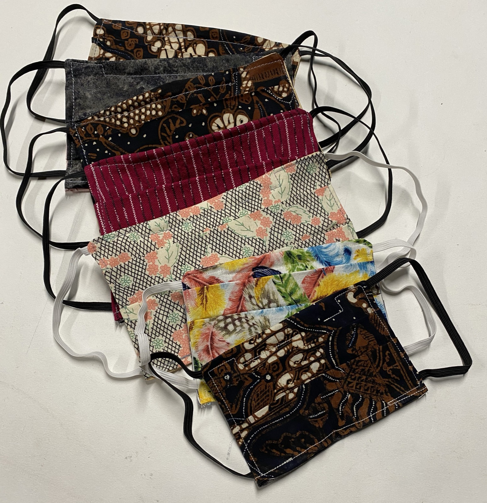 Covid masks mini to large