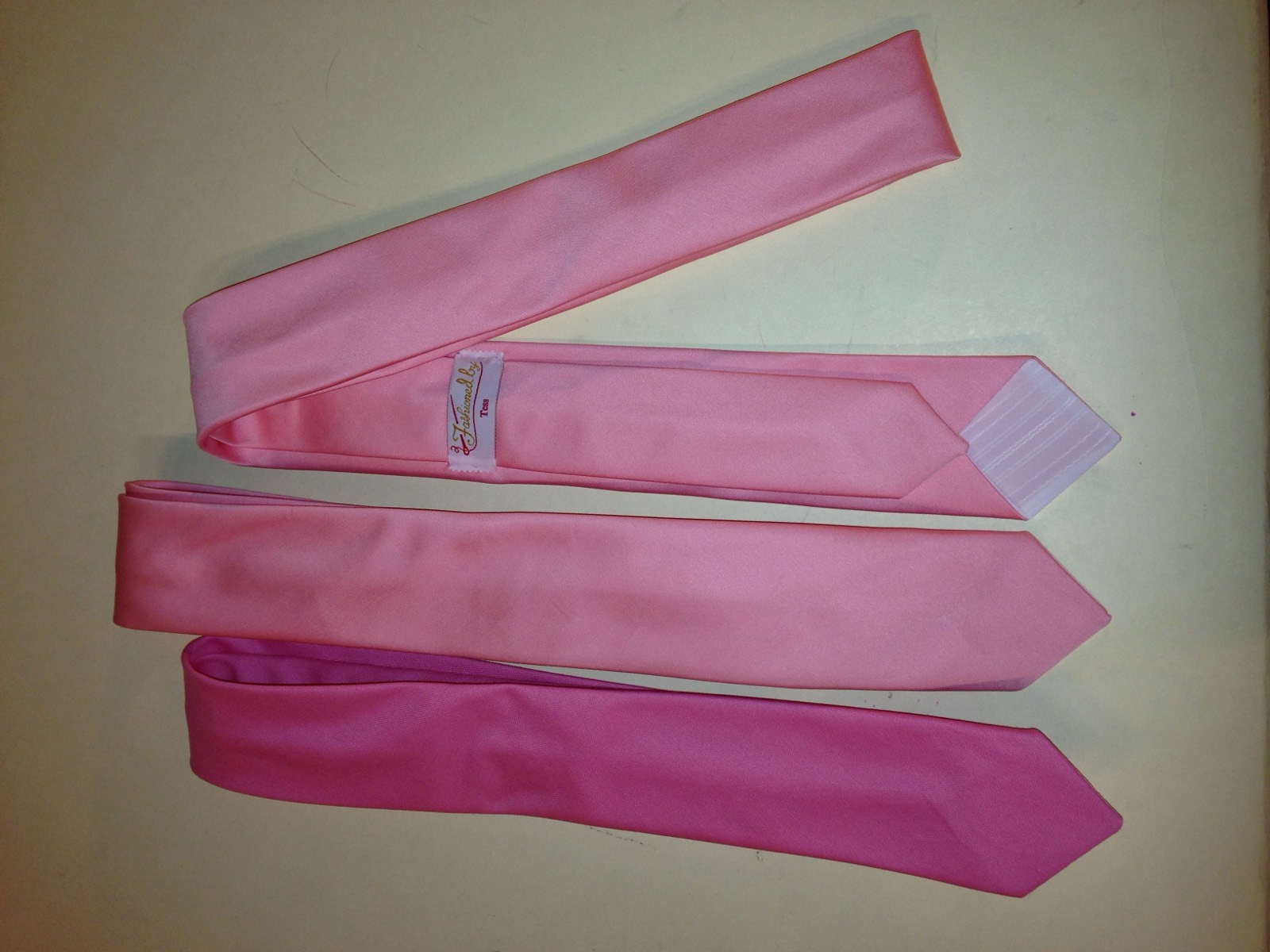 Pink ties for annes wedding