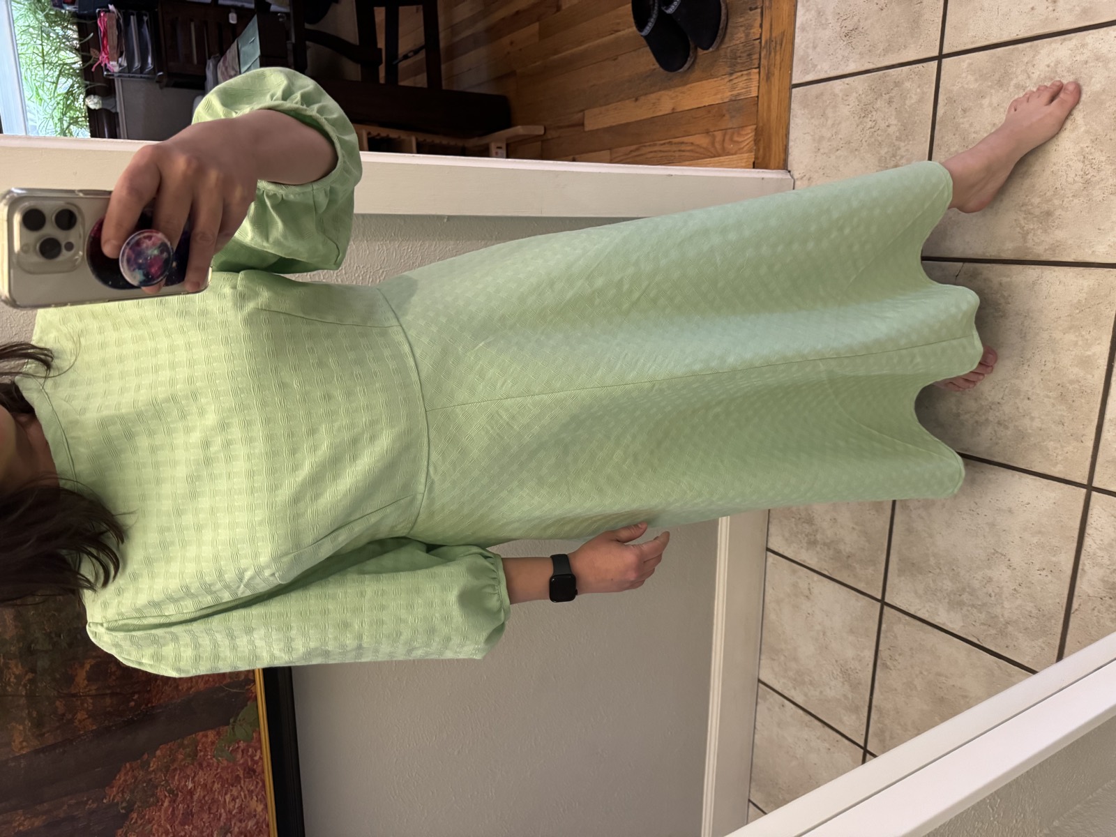 Pistachio dress