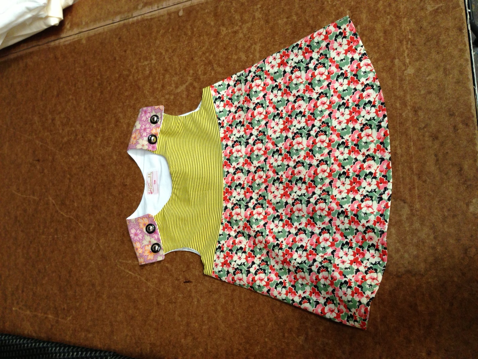 Vintage pattern dress for glorianas baby